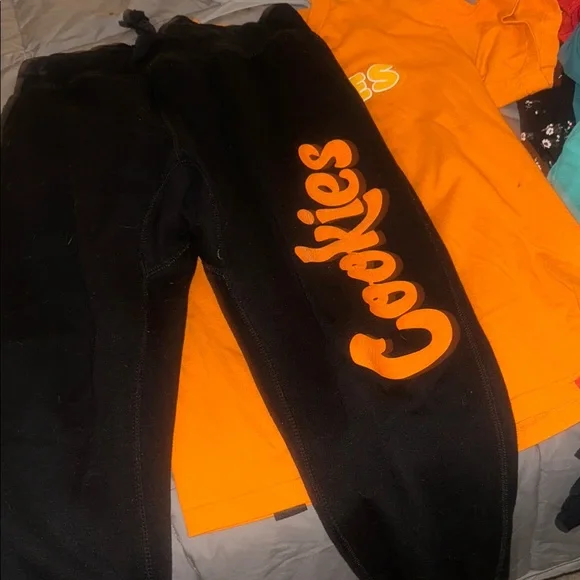 Cookies Black Joggers for Men - Picture 1 of 2